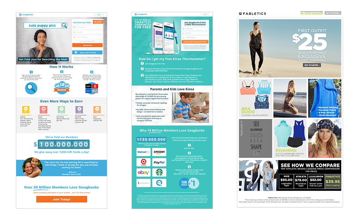 Landing Pages Two